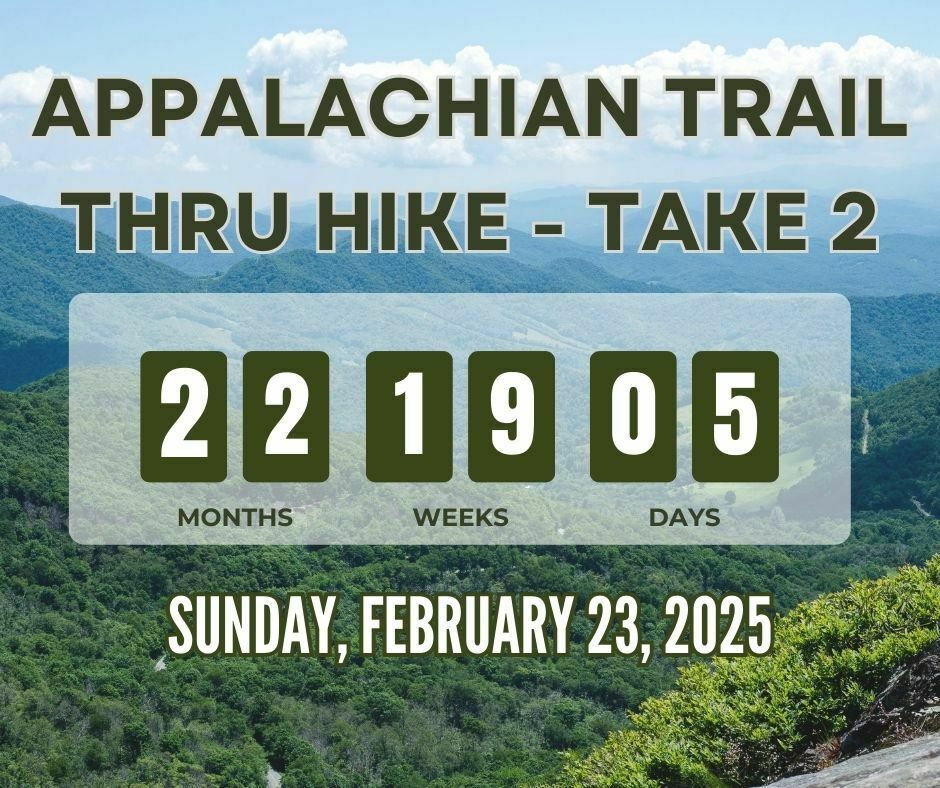 Appalachian trail take 2 countdown