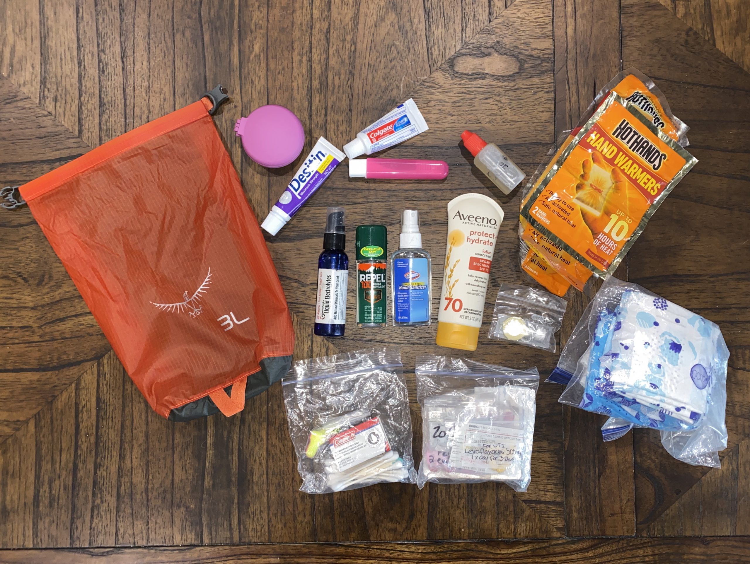 DITY bag for the Appalachian Trail