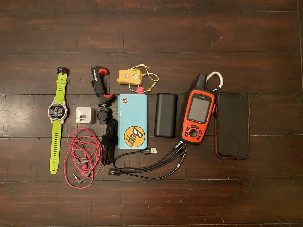 electronics for the Appalachian trail and how to keep my electronics charged