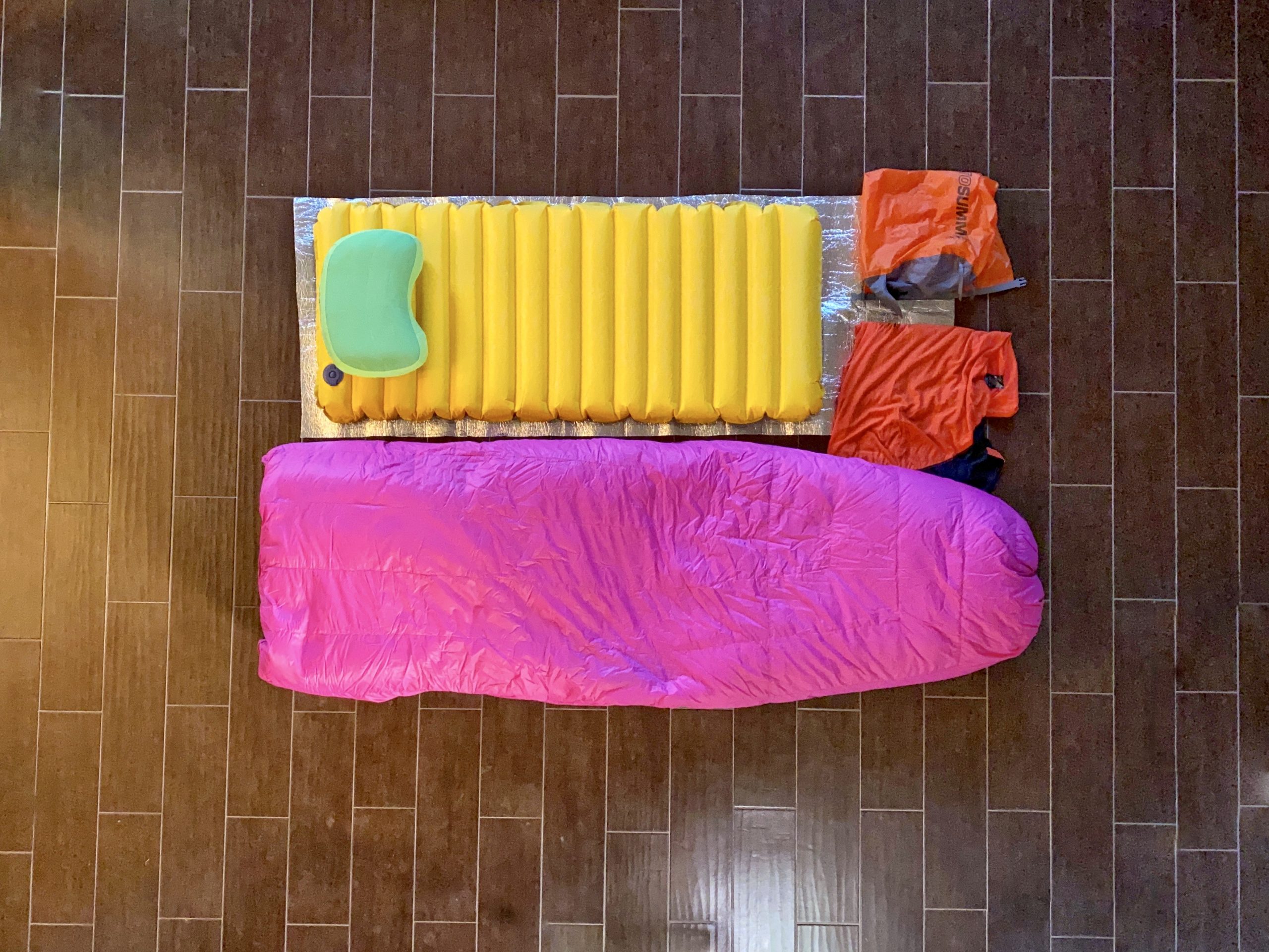 Sleep system for the Appalachian Trail