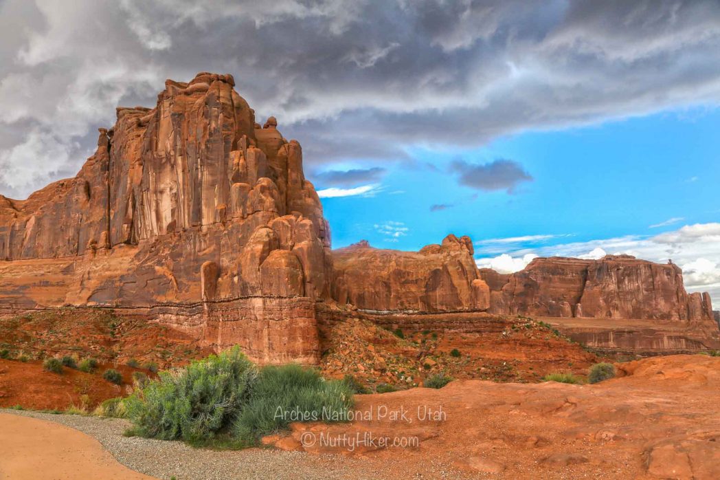 Hiking in Arches National Park, Utah