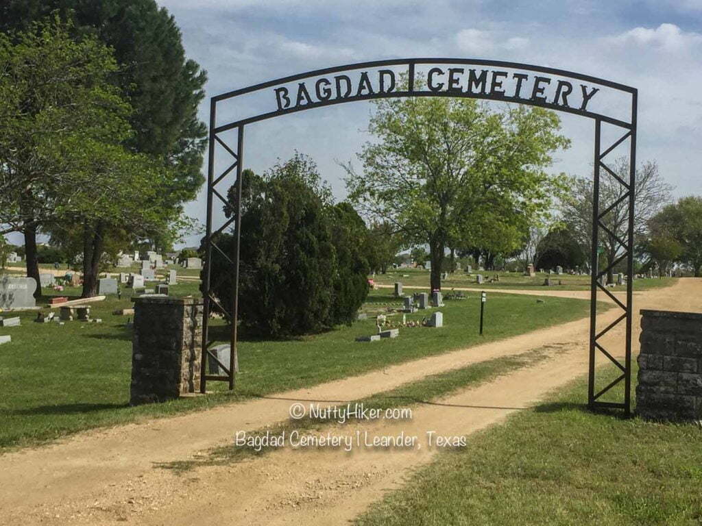 Bagdad Cemetery in Leander Texas was a filming location for the original Texas Chainsaw Massacre