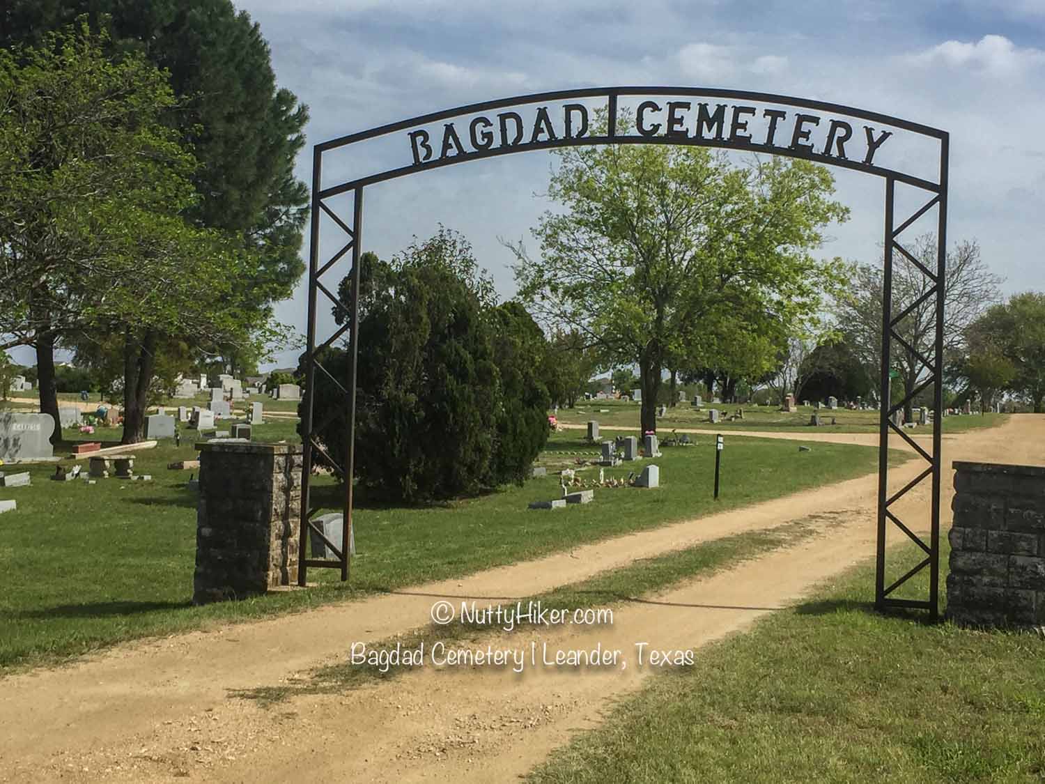 Bagdad Cemetery in Leander Texas was a filming location for the original Texas Chainsaw Massacre