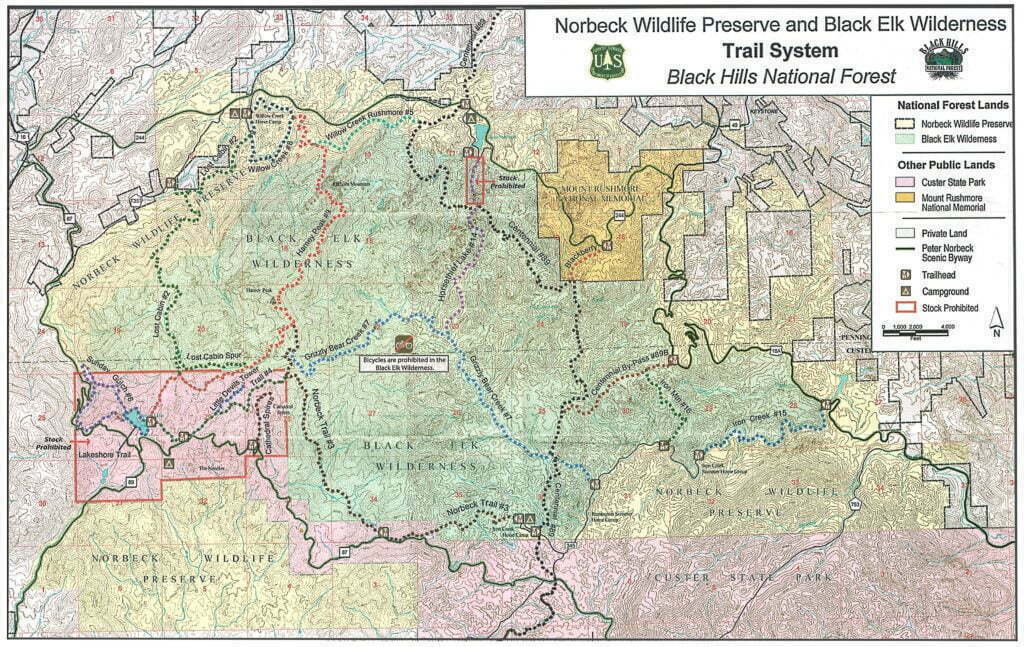 Black Elk Wilderness Trail System