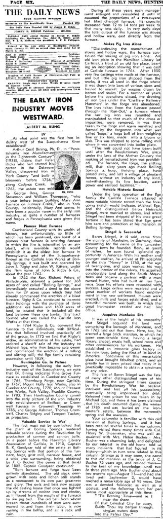 Newspaper Clipping
