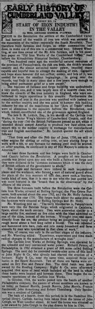 Newspaper Clipping