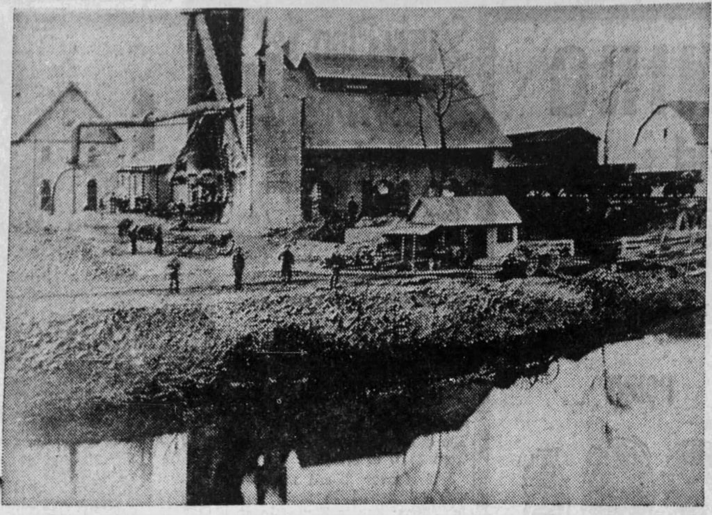 Carlisle Iron Works what it looked like when it was originally built
