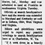 Dobie Mountain Plane Crash 1963 1
