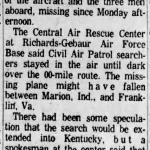 Dobie Mountain Plane Crash 1963 2