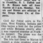 Dobie Mountain Plane Crash 1963 3