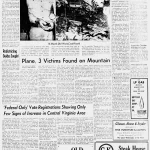 Dobie Mountain Plane Crash 1963 4