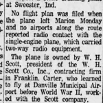 Dobie Mountain Plane Crash 1963 6