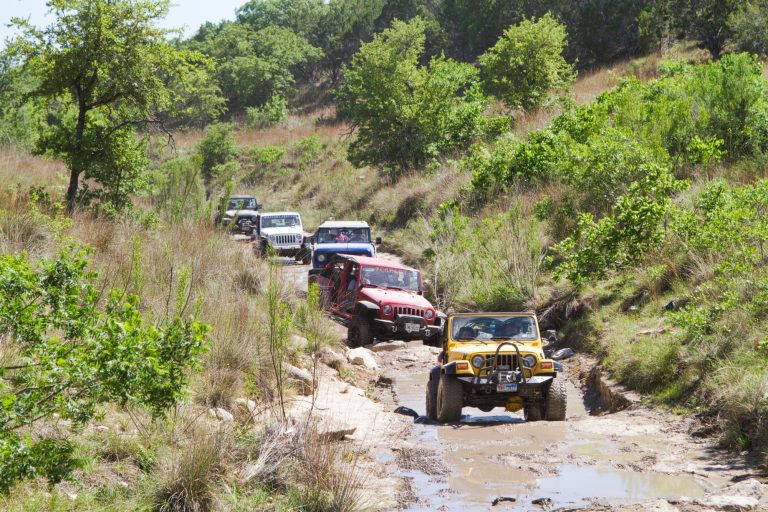 Hidden Falls Adventure Park in Marble Falls Texas