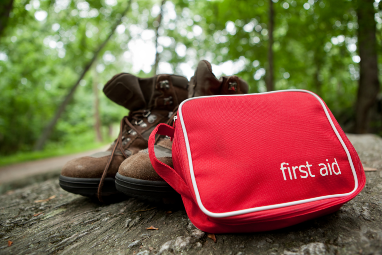 Creating a hiking first aid kit