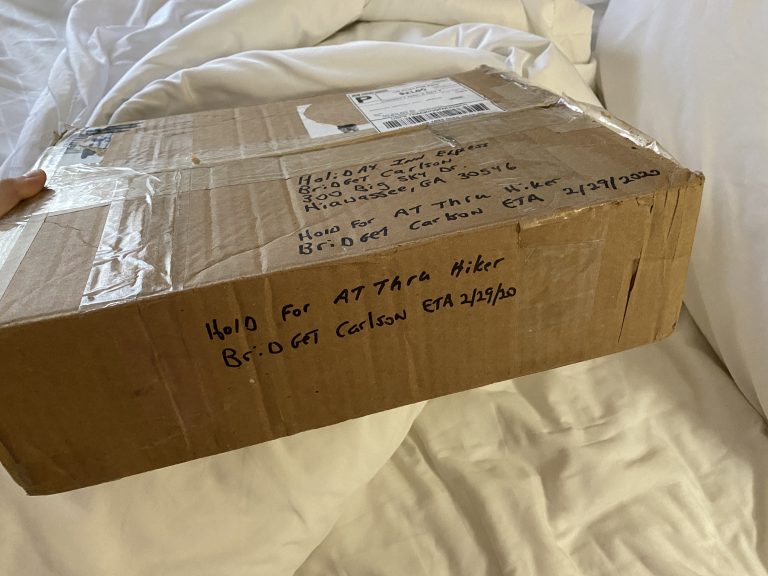 How to address packages sent to an Appalachian Trail thru hiker