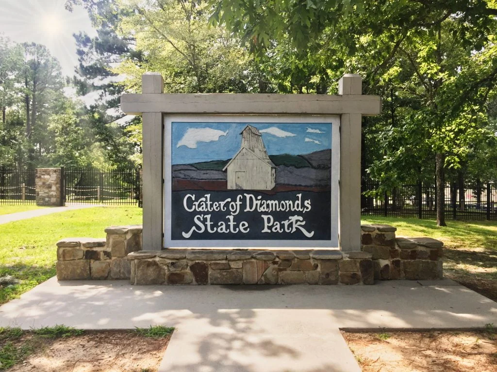 Crater of Diamonds State Park in Arkansas