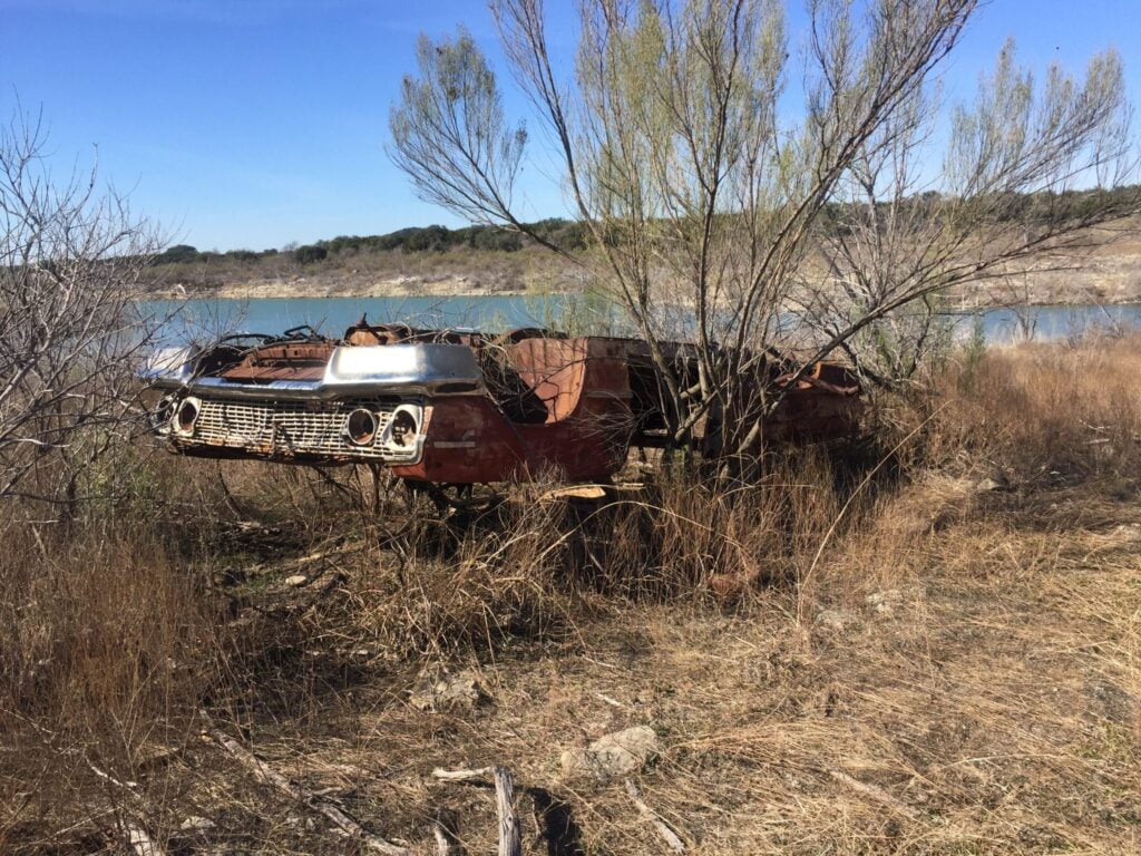 Rusted Car at Dana Peak Park