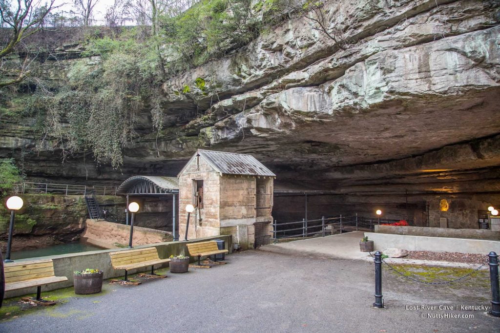 Lost River Cave in Kentucky opening.