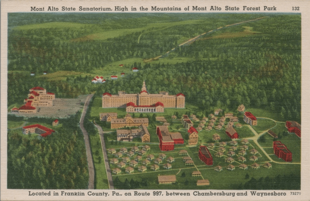 Mont Alto Sanatorium post card