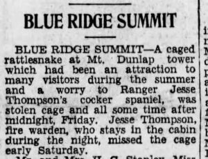 Mt dunlap caged rattlesnake