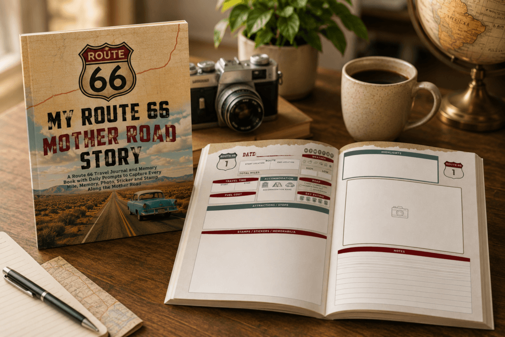 My Route 66 Mother Road Story mockup nuttyhiker 1