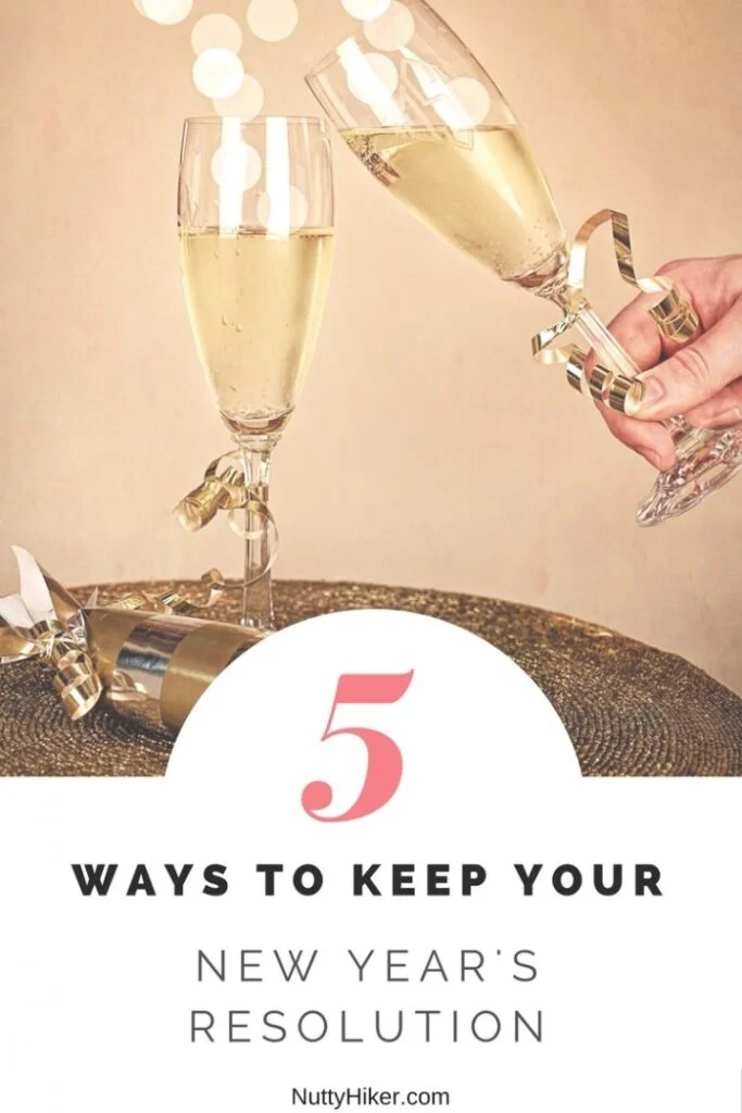 5+ Tips for helping you keep your New Year's Resolutions! It's easier than you think!