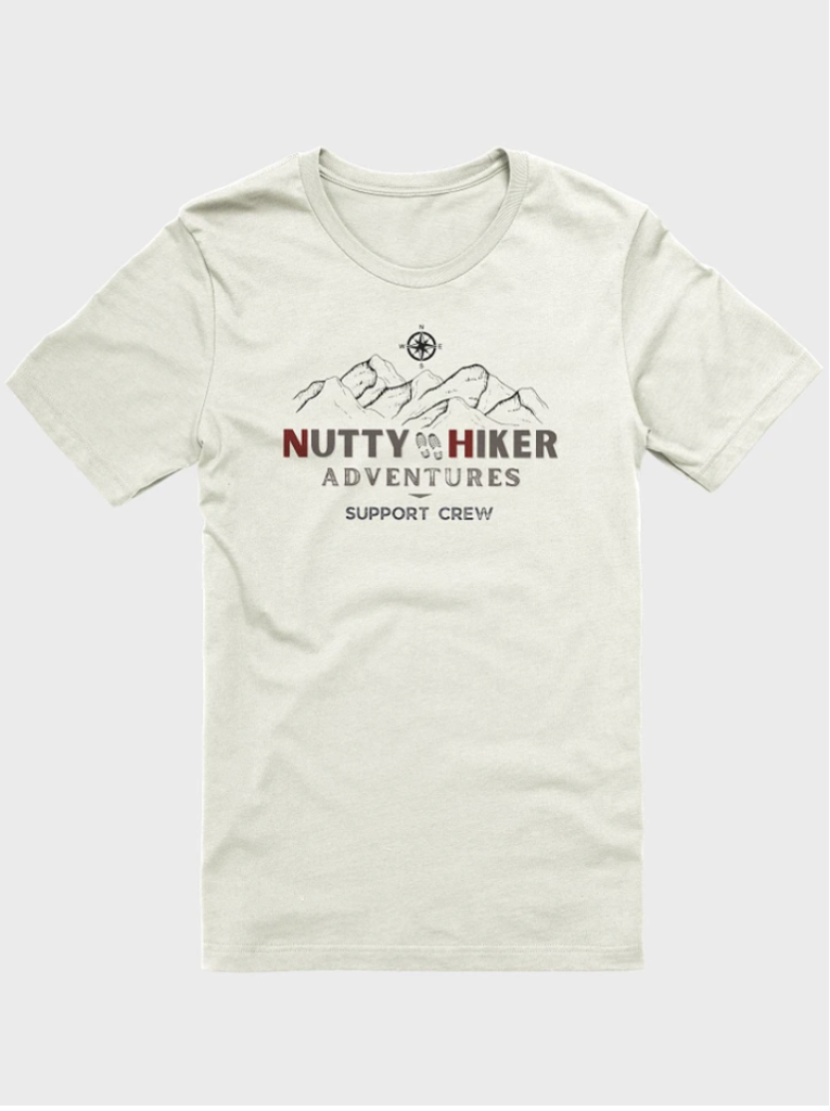 Nutty Hiker Support Crew tshirt