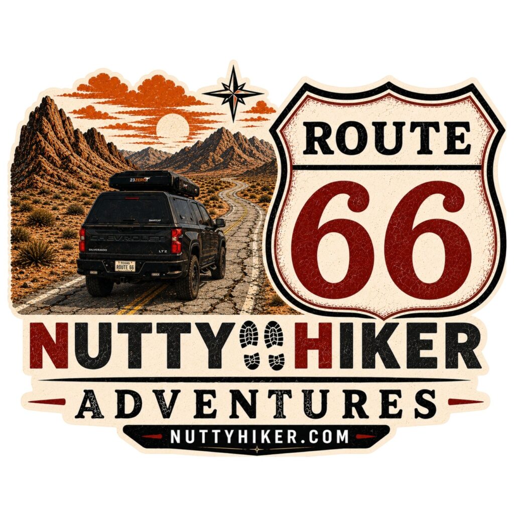 route 66 nutty hiker