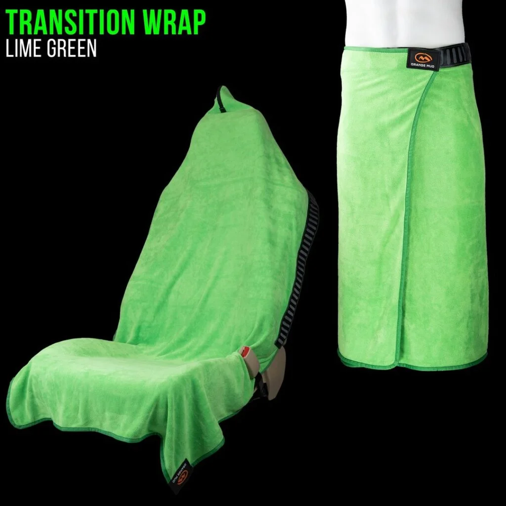 Orange Mud Wrap Lime Green