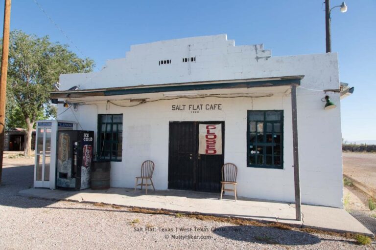 The West Texas Ghost Town of Salt Flat Antics of a Nutty Hiker
