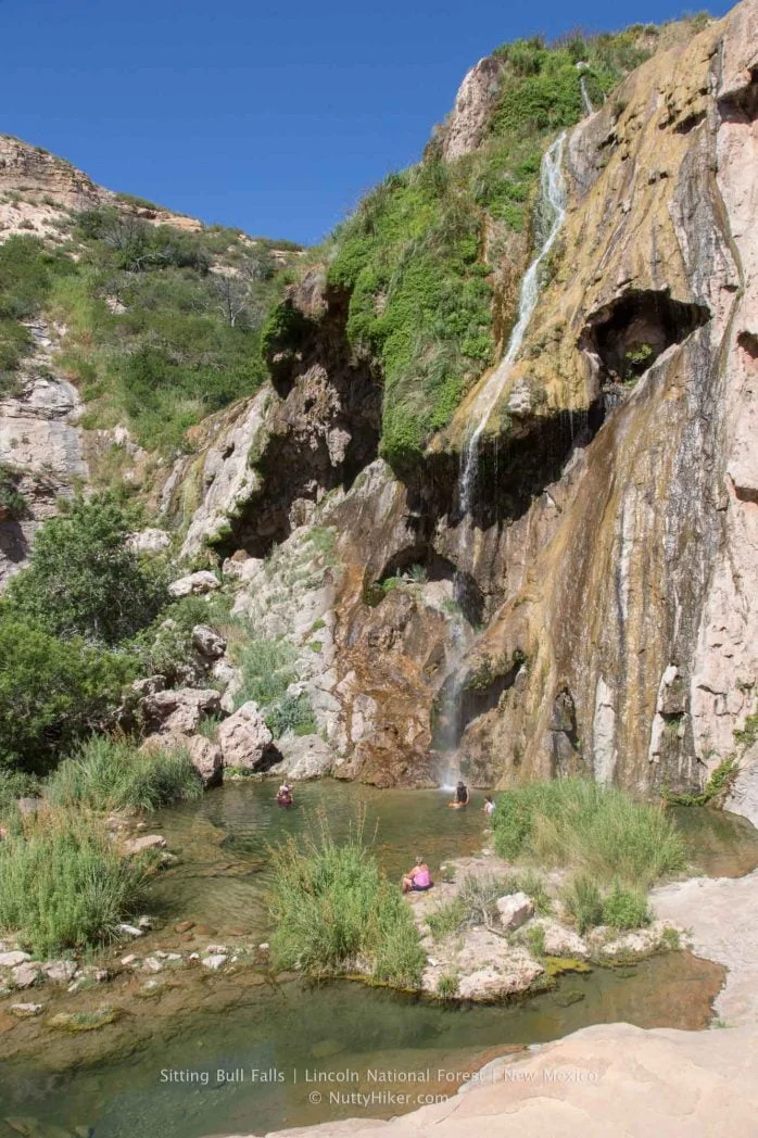 Sitting Bull Falls in New Mexico is an oasis in the middle of the desert that should be on everyone's bucket list!