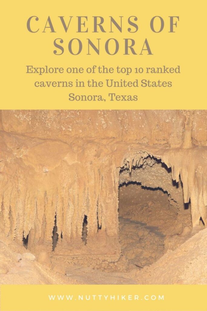 Sonora Caverns or the Caverns of Sonora are located in Sonora, Texas and are one of the top ten ranked caverns in the United States. 