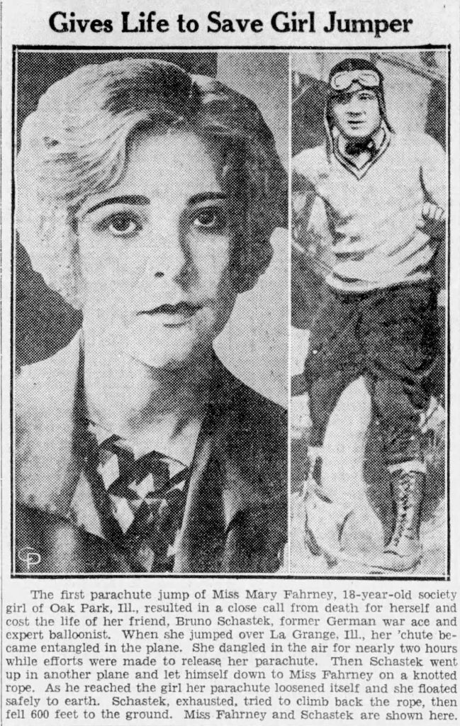 newspaper clipping