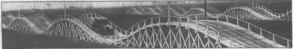 newspaper clipping of auto coaster