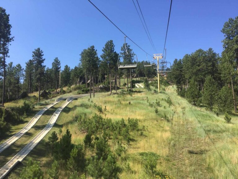 Riding The Alpine Slide In Keystone (and Husband Crashing)