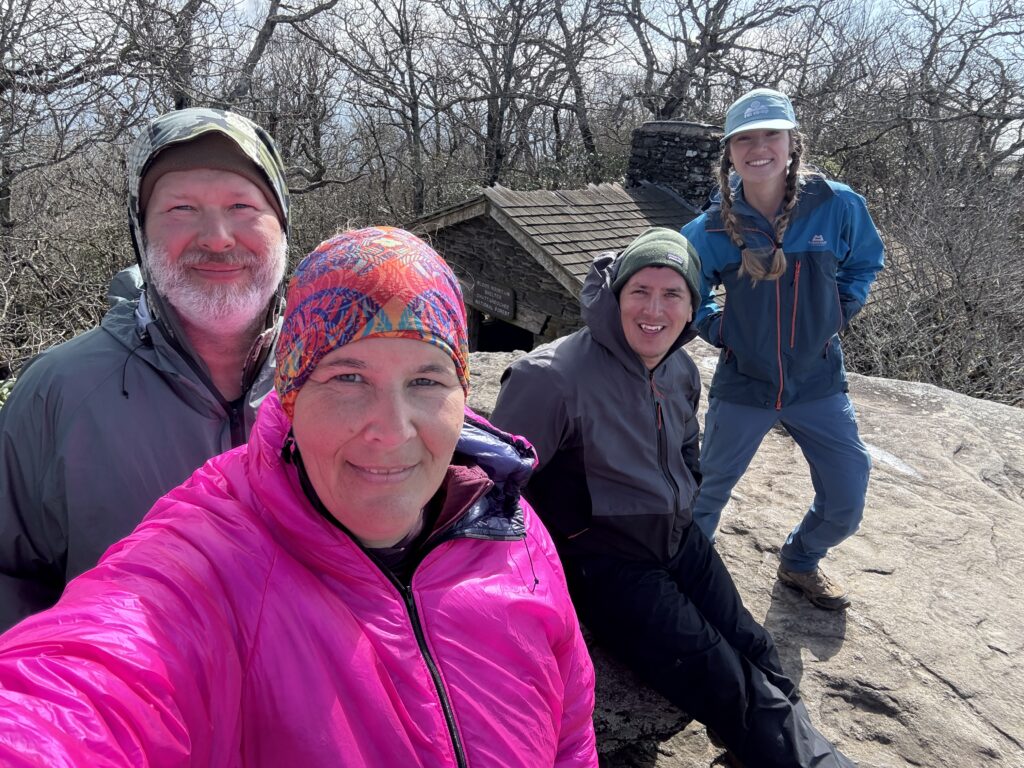 Appalachian Trail Dy 6 on top of blood mountain