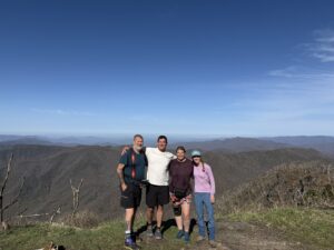 appalachian trail day15 group standing indian nuttyhiker