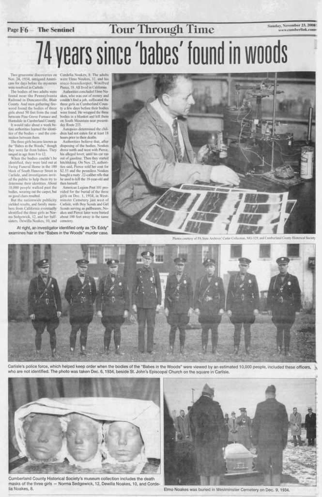 babes in the Woods 74 Years Later The Sentinel Nov 23 2008