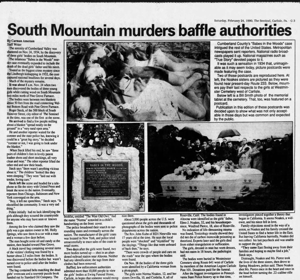 babes in the woods The sentinel feb 24 1990