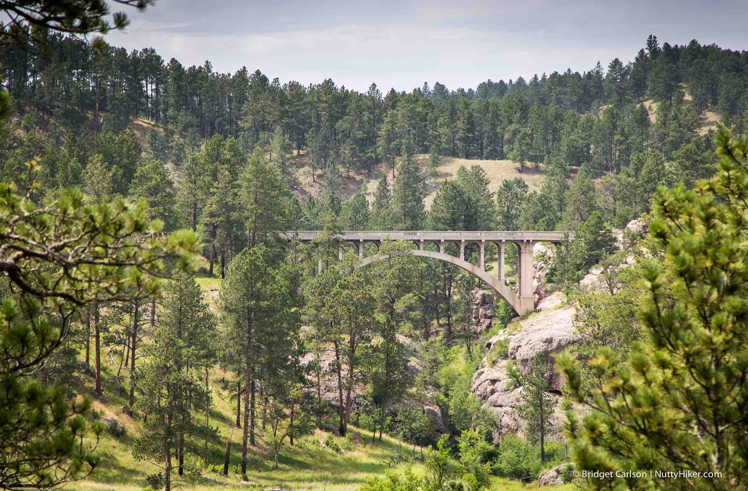 Beaver Creek Bridge in Wind Cave National Park, South Dakota