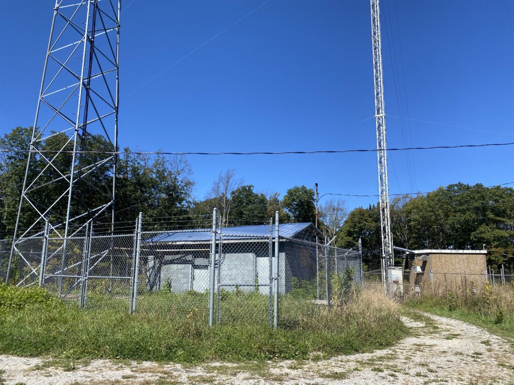 kentucky high point radio towers and transmitter buildings