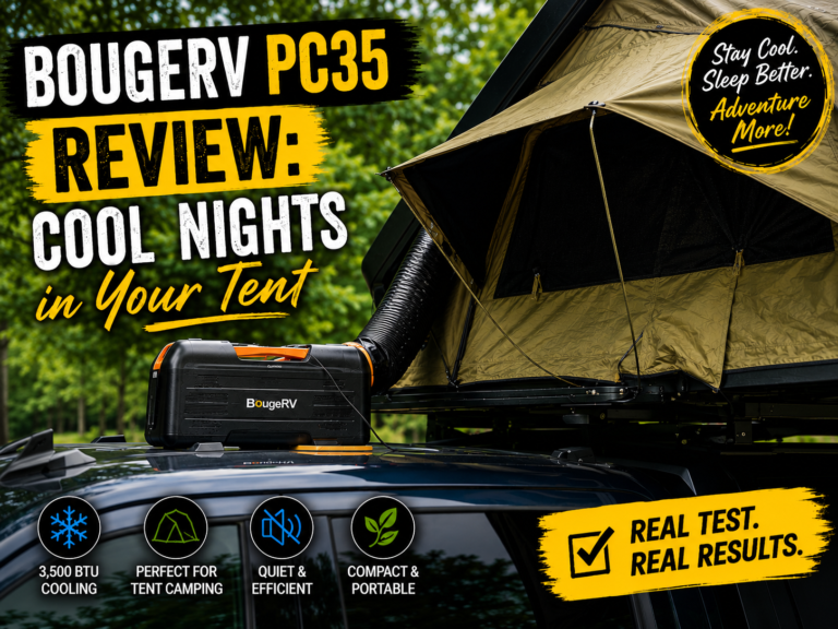 BougeRV PC35 Portable Camping Air Conditioner Review
