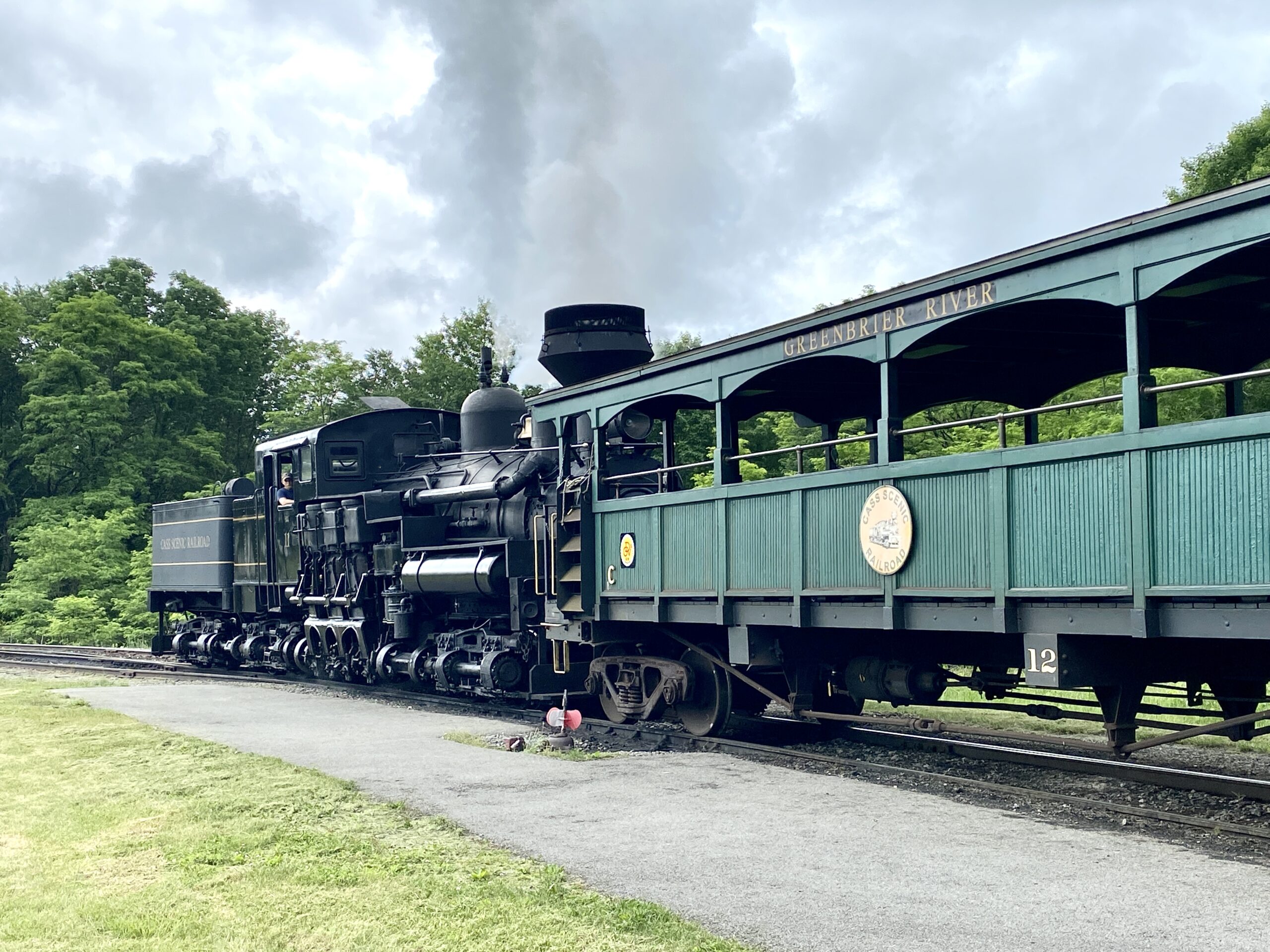 Riding the Cass Scenic Railroad