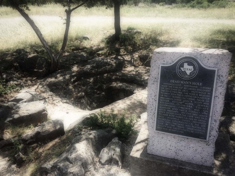 Dead Man's Hole in Marble Falls, Texas