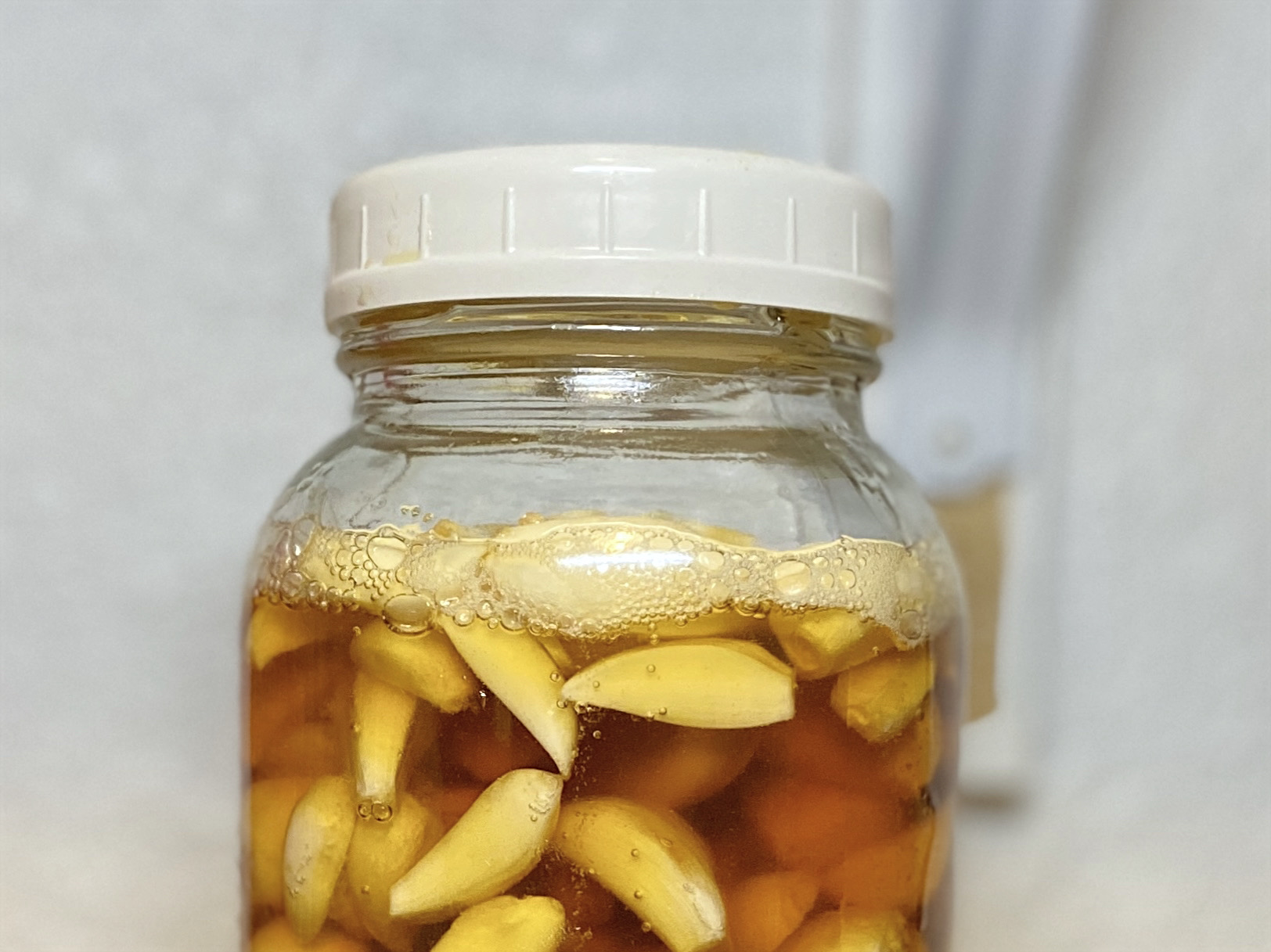 fermented garlic honey fermentation nuttyhiker