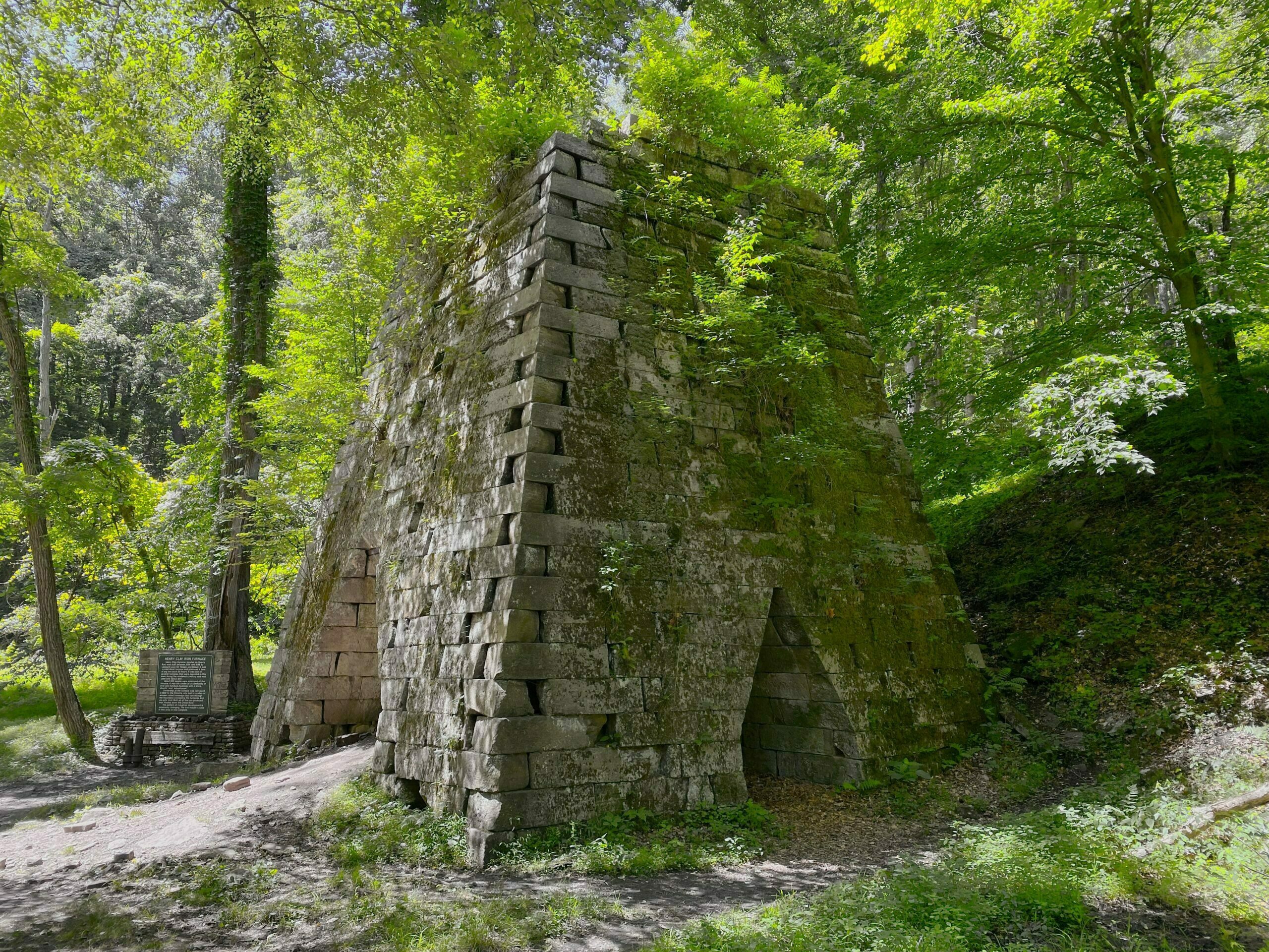 Henry Clay Iron Furnace - Coopers Rock State Forest