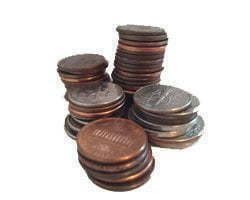 money pennies change