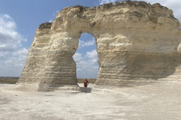 Monument Rocks, Kansas | Chalk Pyramids