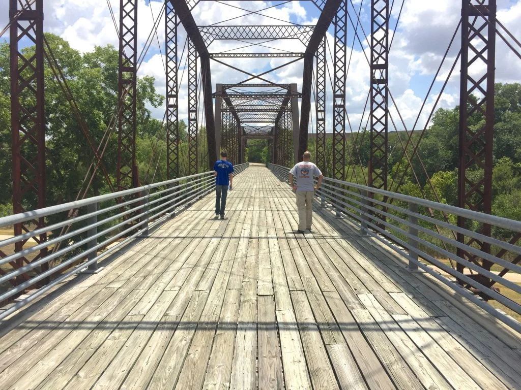 Moore's Crossing Bridge near Austin Texas