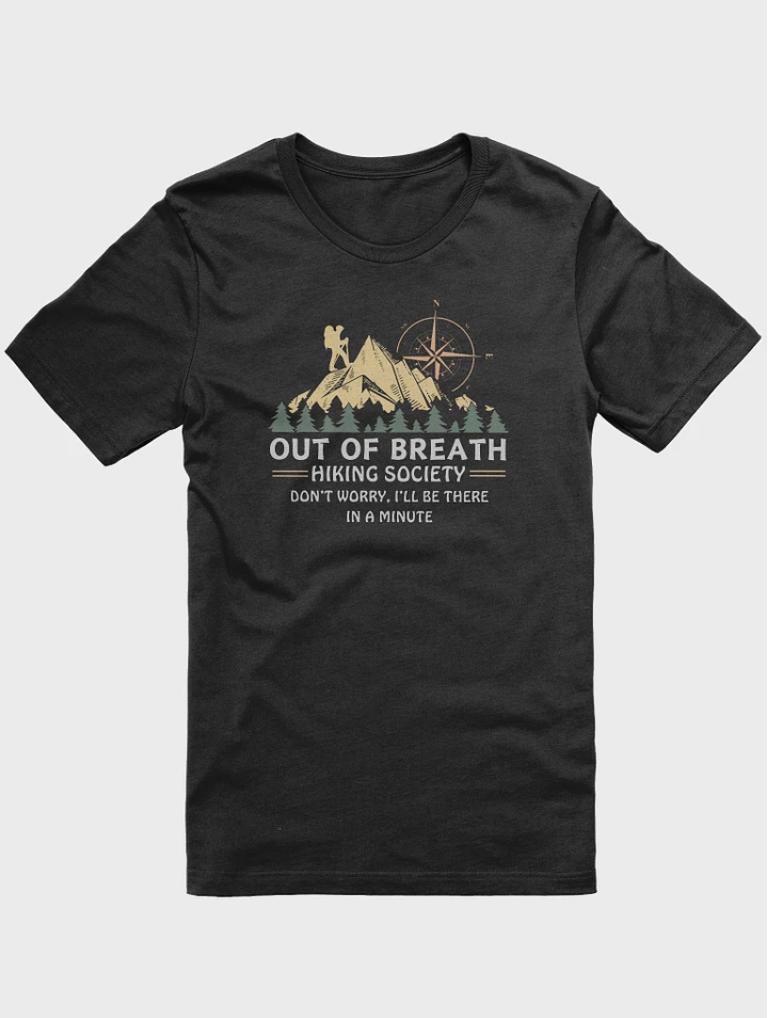 ou of breath tshirt nuttyhiker